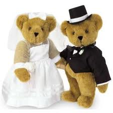 wedding teddies