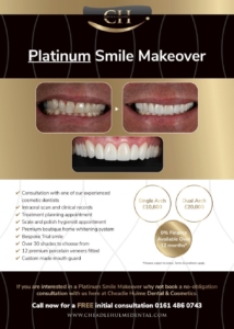 porcelain veneers fixed price package 