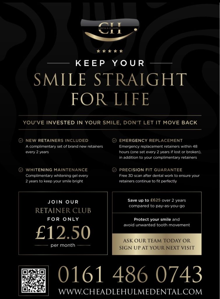 dental retainer insurance plan manchester